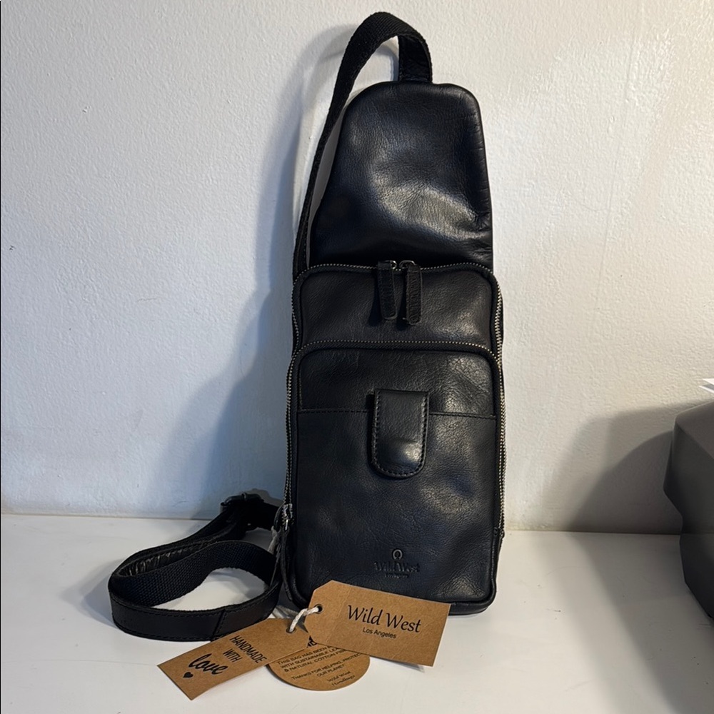 Wild West Los Angeles Leather Sling Bag